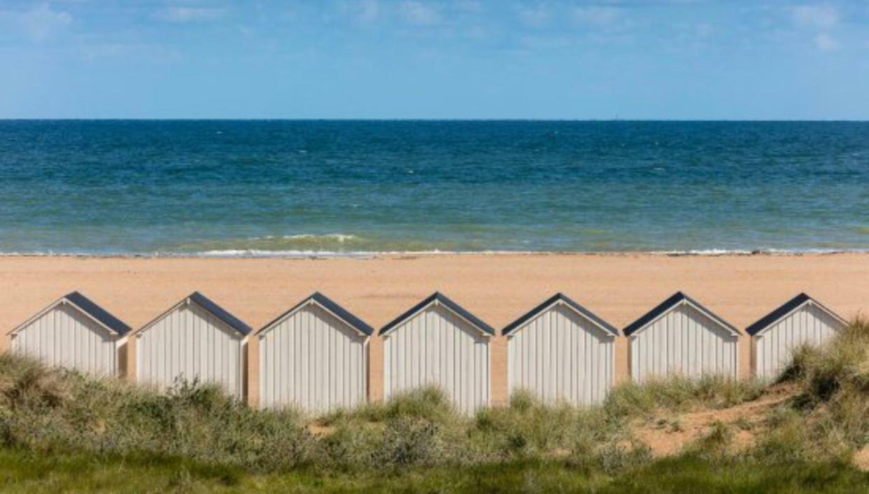 Le Riva Plage Appartement Ouistreham Dış mekan fotoğraf
